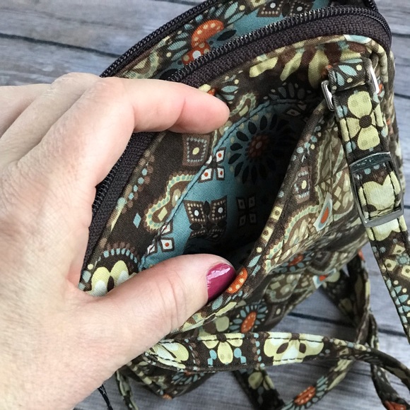 Vera Bradley Satchel Crossbody Purse - Picture 7 of 8